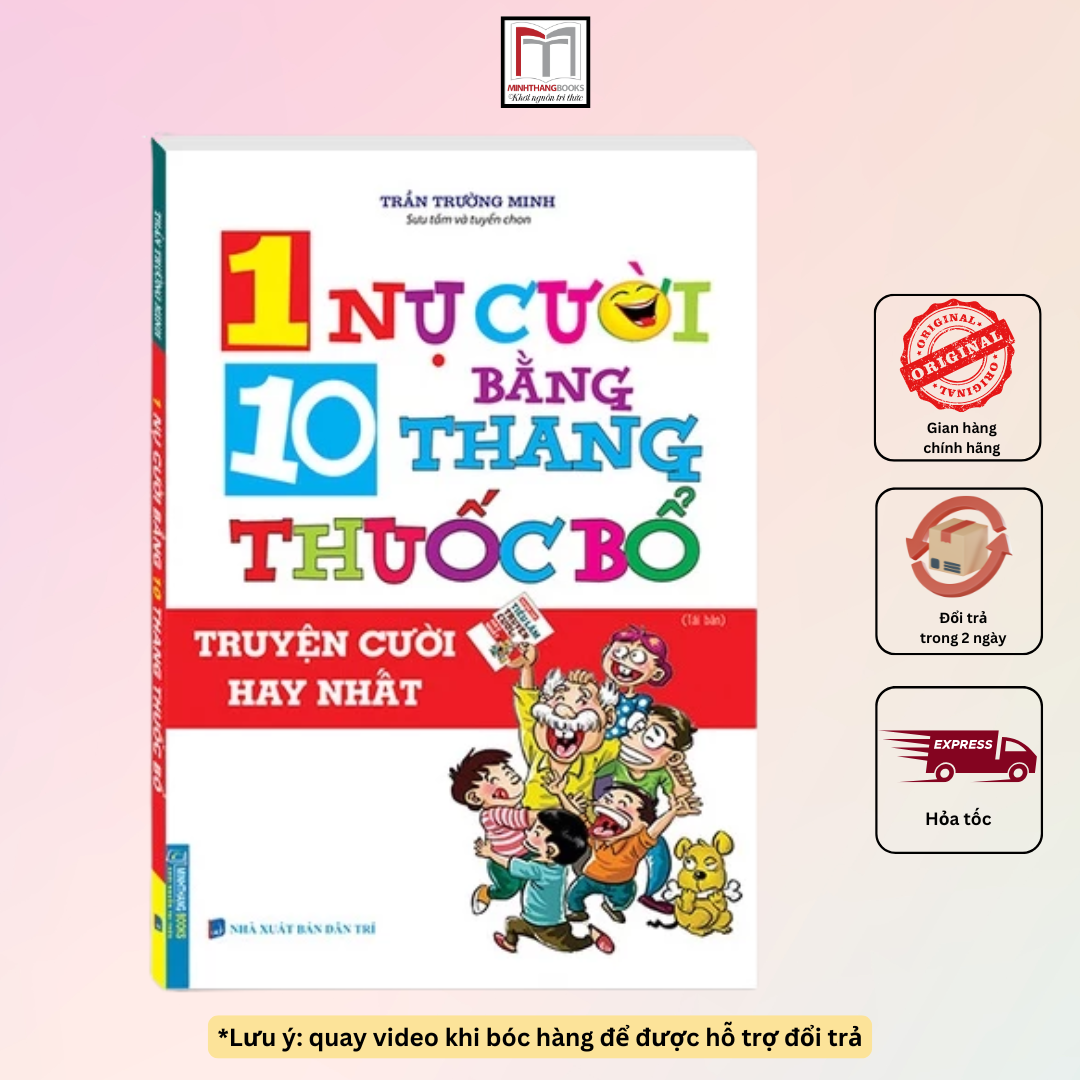 Sách - 1 nụ cười bằng 10 thang thuốc bổ