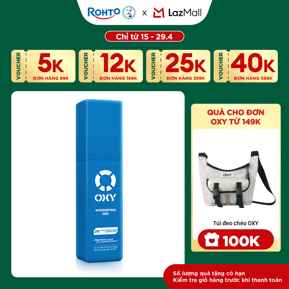 Kem dưỡng ẩm cho nam dạng gel Oxy Hydrating Gel 50ml