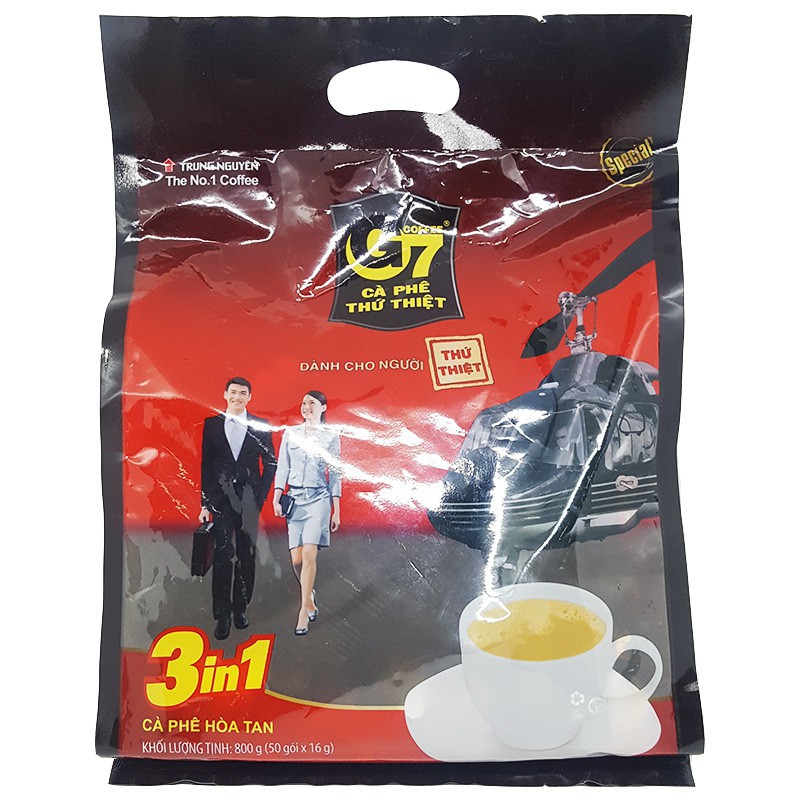 Cà phê hòa tan sữa 3in1 g7 bịch