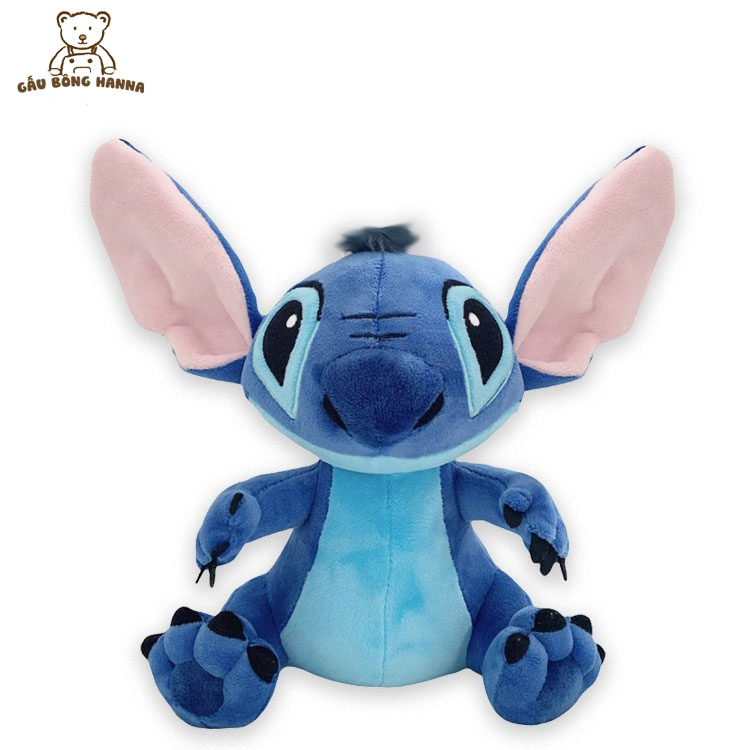 Gấu bông lilo và stitch màu xanh size 30cm, gấu bông dễ thương