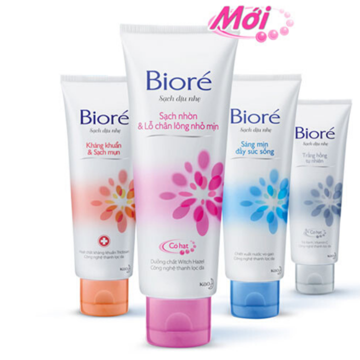 Sữa rửa mặt biore 100g