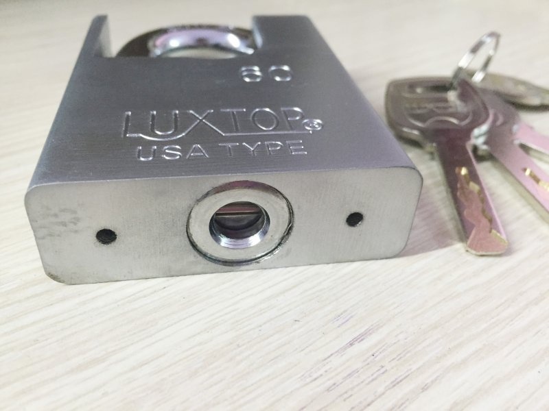 Ổ khóa chống cắt 60mm luxtop chìa xe hơi cao cấp