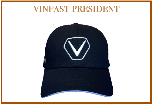 Mũ Vinfast President- Mũ lưỡi trai logo Vinfast phiên bản giới hạn President - Nón Vinfast President