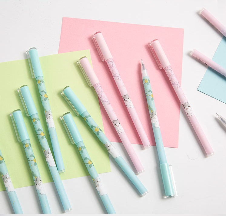 Lalunavn Bút gel mực ngòi nhỏ nét viết siêu đẹp 0.5mm cute - A27