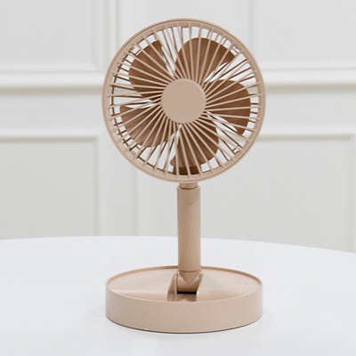 Quạt mini tích điện để bàn gấp gọn tiện dụng 3 cấp độ thời gian sử dụng tới 6 tiếng phân phối bơi cleverhome