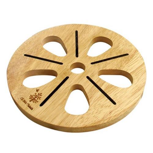 [HCM]Rế lót nồi hình hoa Gỗ Đức Thành 09711