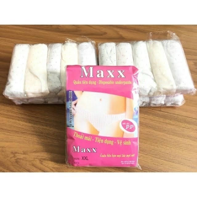 Bịch 5 quần lót giấy Maxx