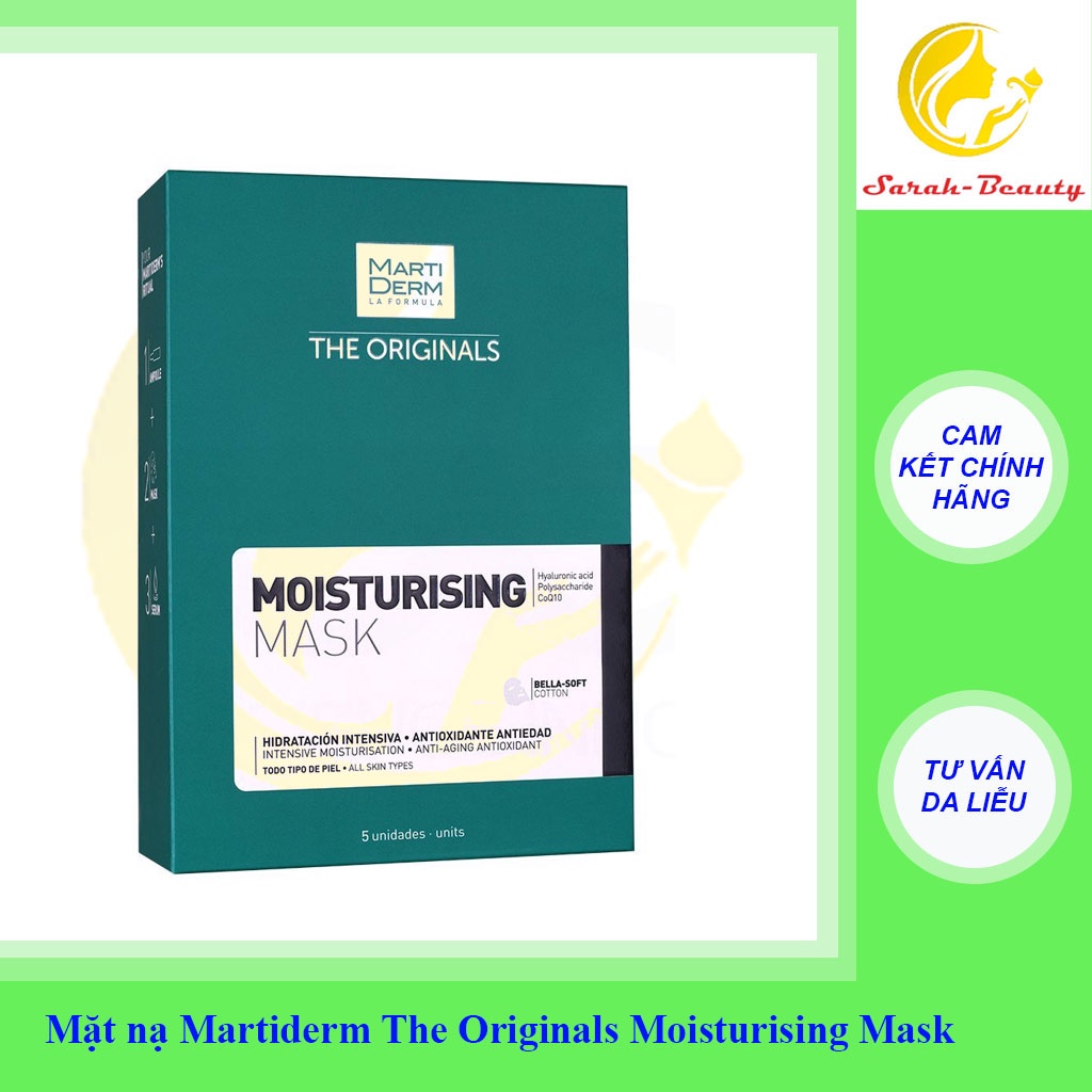 ( 1 Mask) -  - Mặt Nạ Dưỡng Ẩm Phục Hồi Martiderm The Originals Moisturising Mask