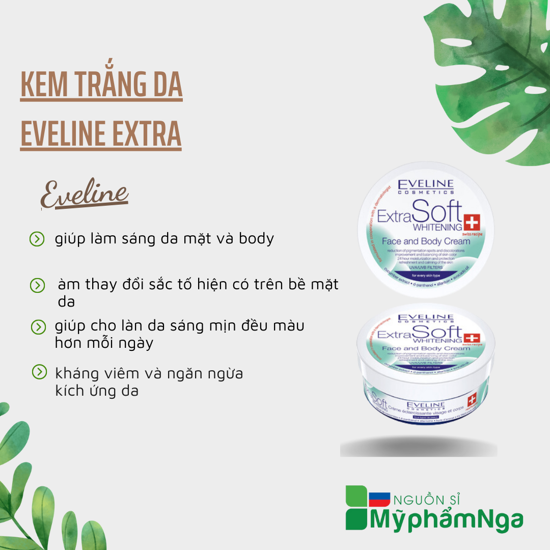 Kem trắng da Eveline Extra
