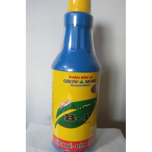 Phân bón lá grow more b1 kích rễ đâm chồi - chai 1 lít