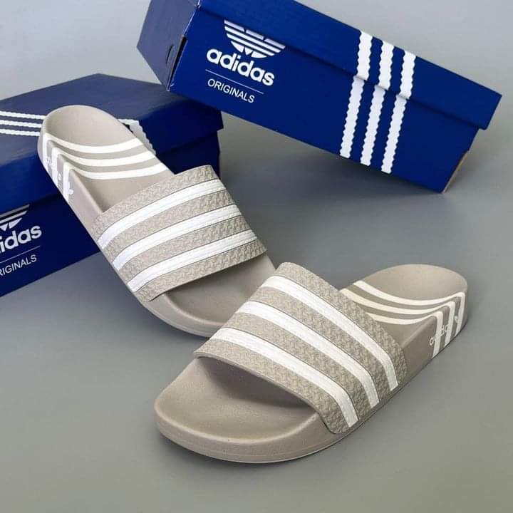 Hàng siêu cấp - dép nam,dép lê nam quai ngang adidas bản mới 2023 họa tiết siêu đẹp,đê có chữ