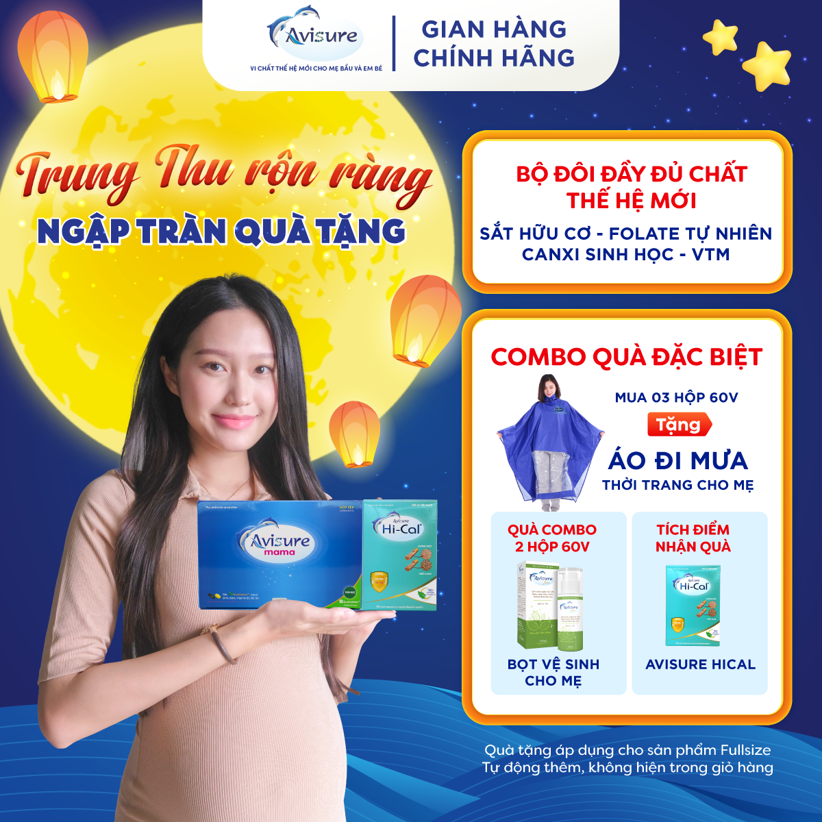 Vi chất thế hệ mới cho mẹ bầu Avisure Mama, Canxi Hical đủ chất cho cả thai kì