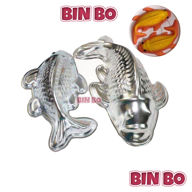 Khuôn xôi cá chép khuôn rau câu cá chép khuôn trung thu cá chép bằng nhôm Vạn Lợi Dragon - 2 kích cỡ