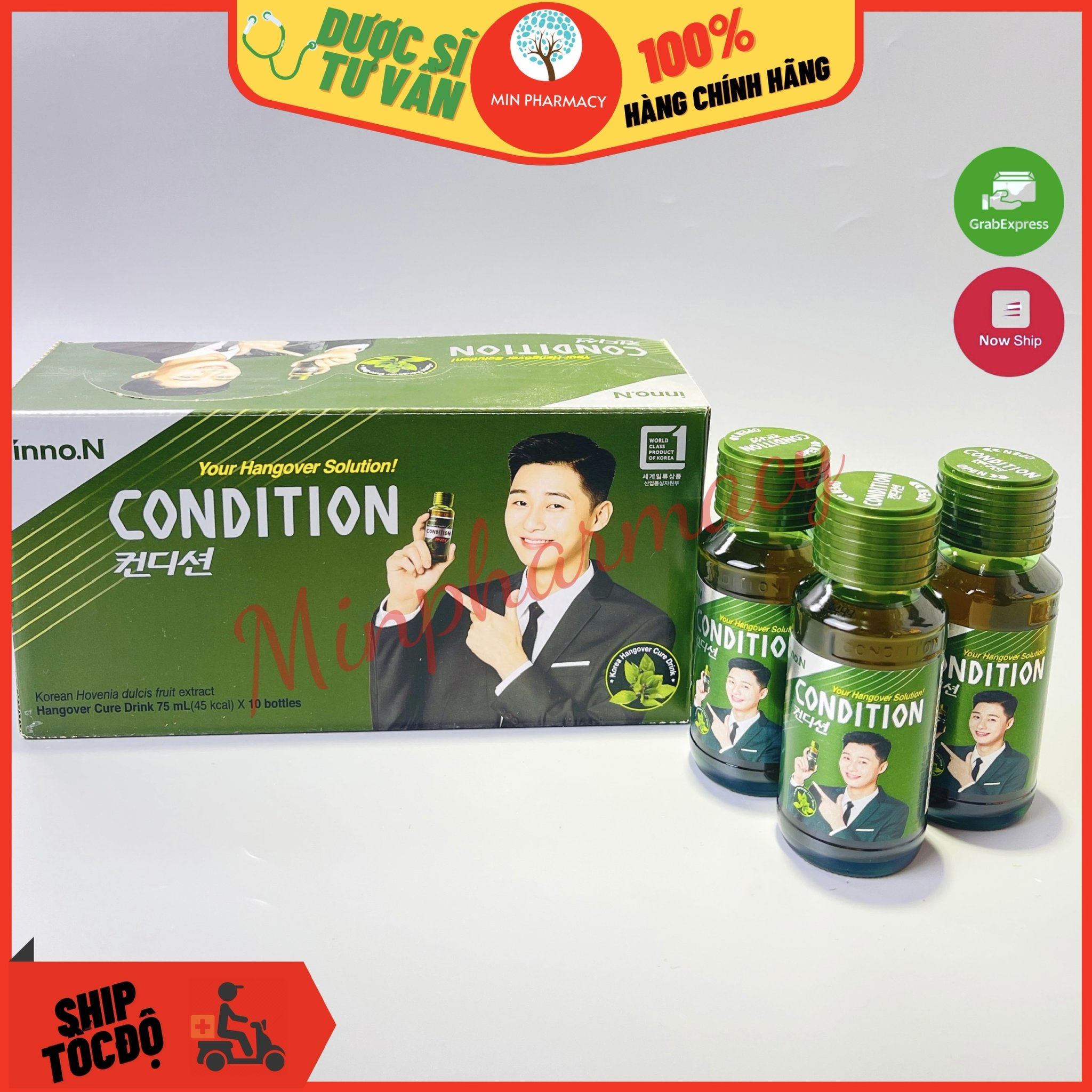 Nước giải rượu condition inno.n nhập khẩu hàn quốc - minpharmacy