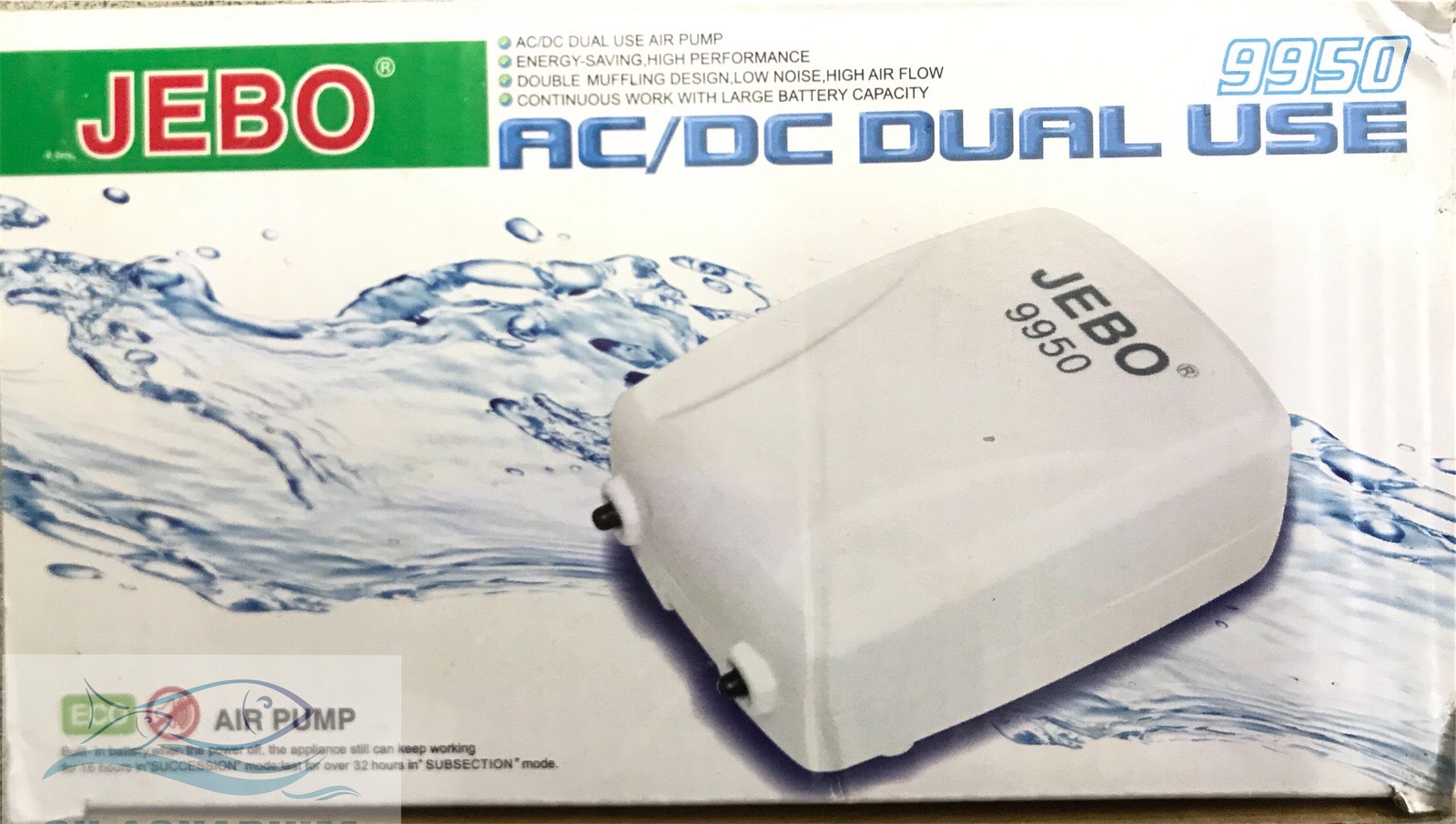 Sủi tích điện jebo 9950