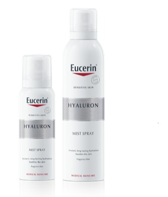 Bộ xịt khoáng chống lão hóa eucerin hyaluron - mist spray và xịt khoáng chống lão hóa eucerin aquaporin active