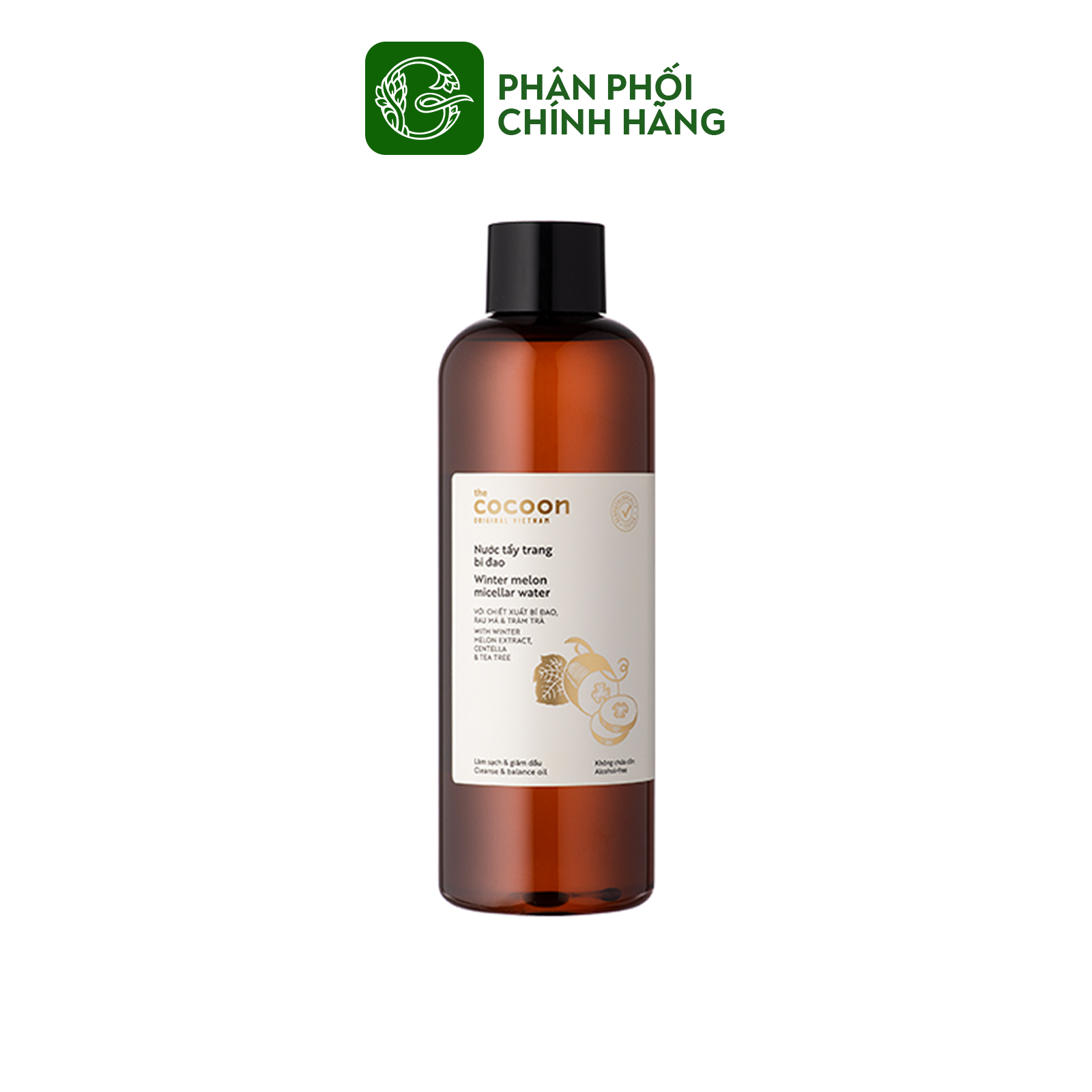 Nước tẩy trang bí đao The Cocoon Winter Melon Micellar Water