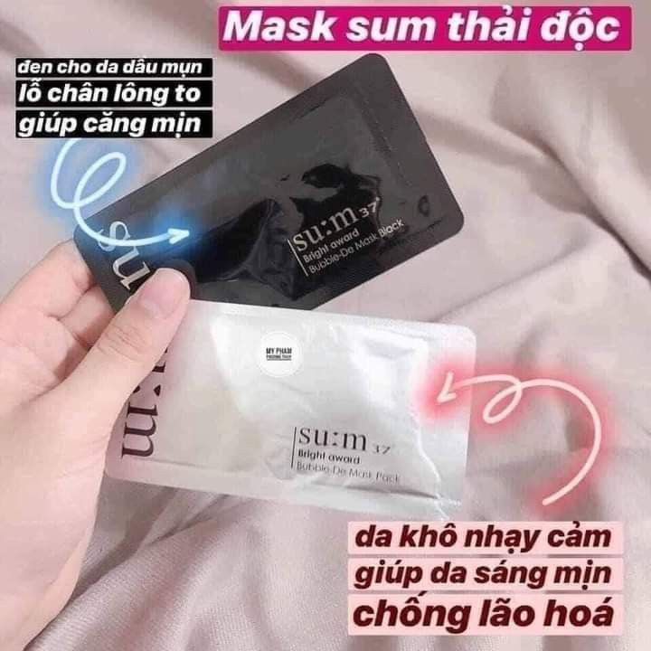 Sẵn mặt nạ thải độc sum:37 mask