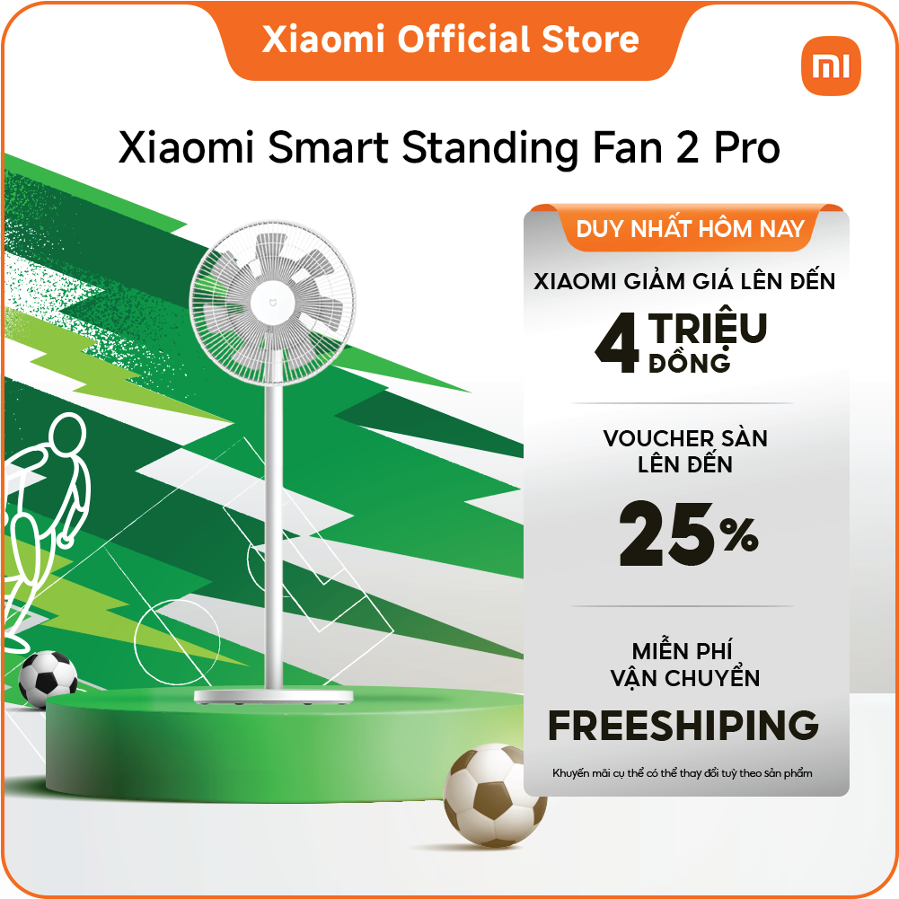 Quạt đứng thông minh Xiaomi Smart Standing Fan 2 Pro