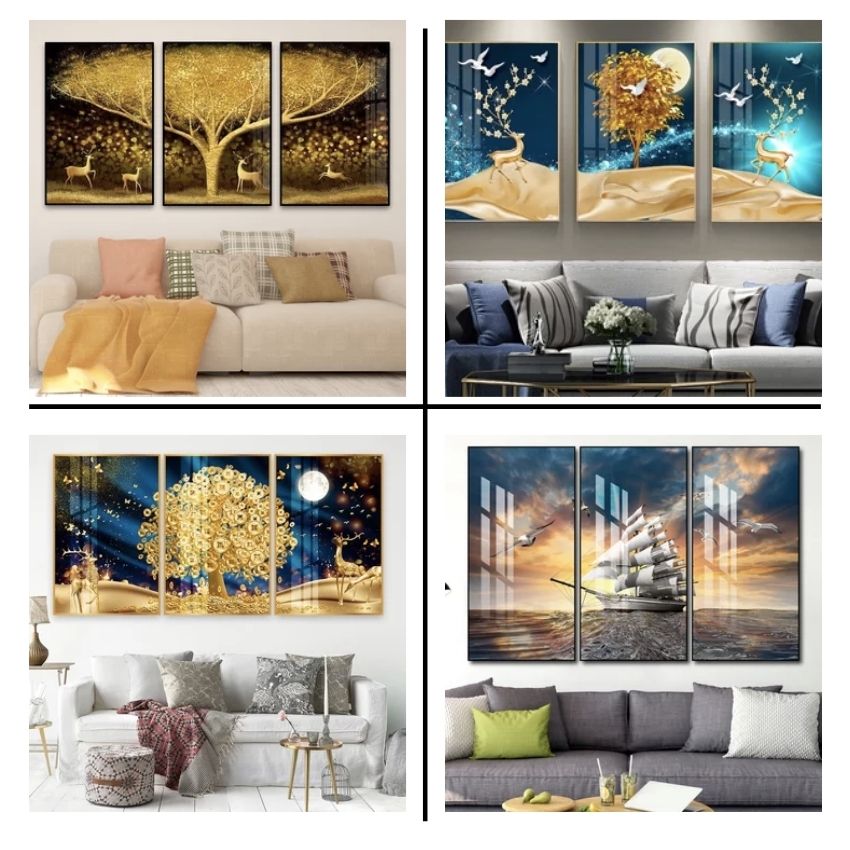 Tranh treo tường phòng khách inuka, tranh trang trí phòng ngủ, decor, trang trí nhà cửa cùng tranh đính đá, tranh thêu chữ thập, vải treo tường, thảm treo tường, tranh thêu chữ thập phong cảnh, decor inuka.store.