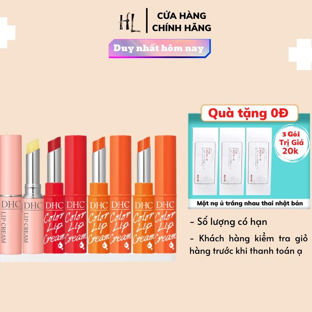 Son dưỡng môi DHC không màu ❤𝑭𝒓𝒆𝒆𝒔𝒉𝒊𝒑❤ Lip Cream 1.5g Nhật Bản - Sale Chính hãng