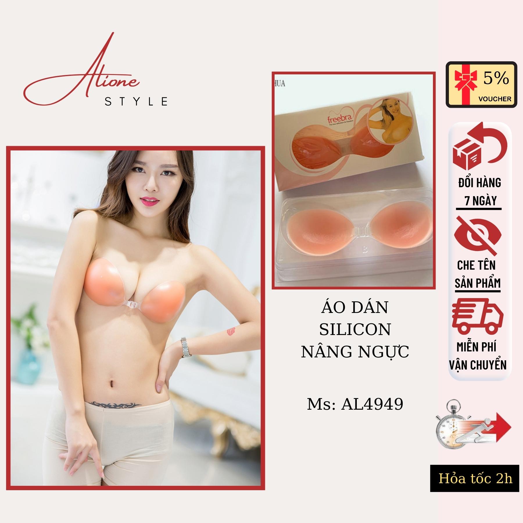 Áo ngực dán silicon cài trước không dây nâng ngực tạo form đôn ngực cài trước với thiết kế gọn và ôm trọng bầu ngực chiếc áo đang nhận được sự thu hút lựa chọn hàng đầu để phối cùng chiếc áo cưới trong ngày trọng đại AL