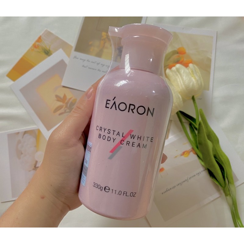 Kem dưỡng trắng da toàn thân Eaoron Crystal White Body Cream 330g -1988Home- Lazada