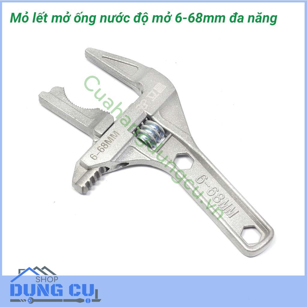 Mỏ lết ngắn miệng rộng, mỏ lết ngắn miệng vòm độ mở từ 6-68mm