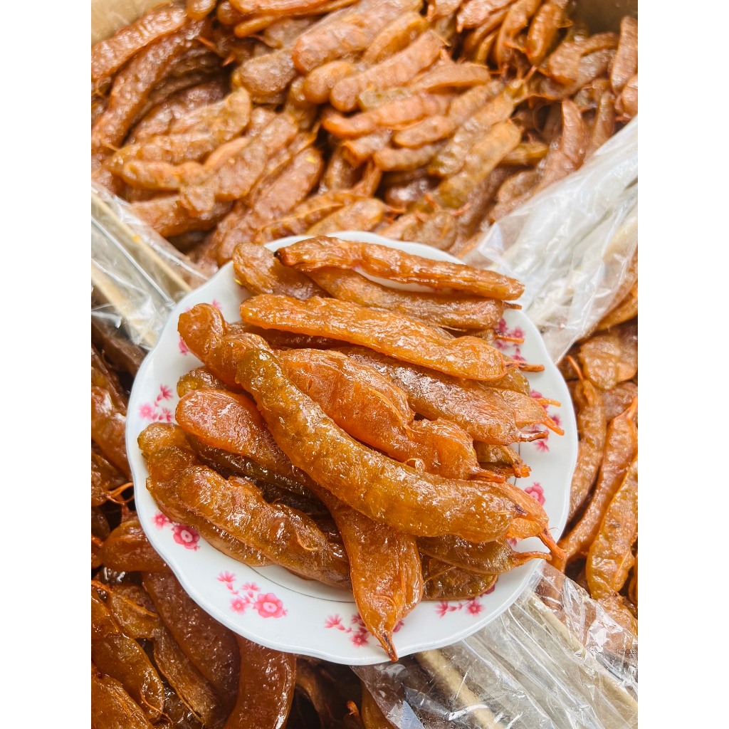Combo 2 hộp 500g mứt me rim chua ngọt - đồ ăn vặt