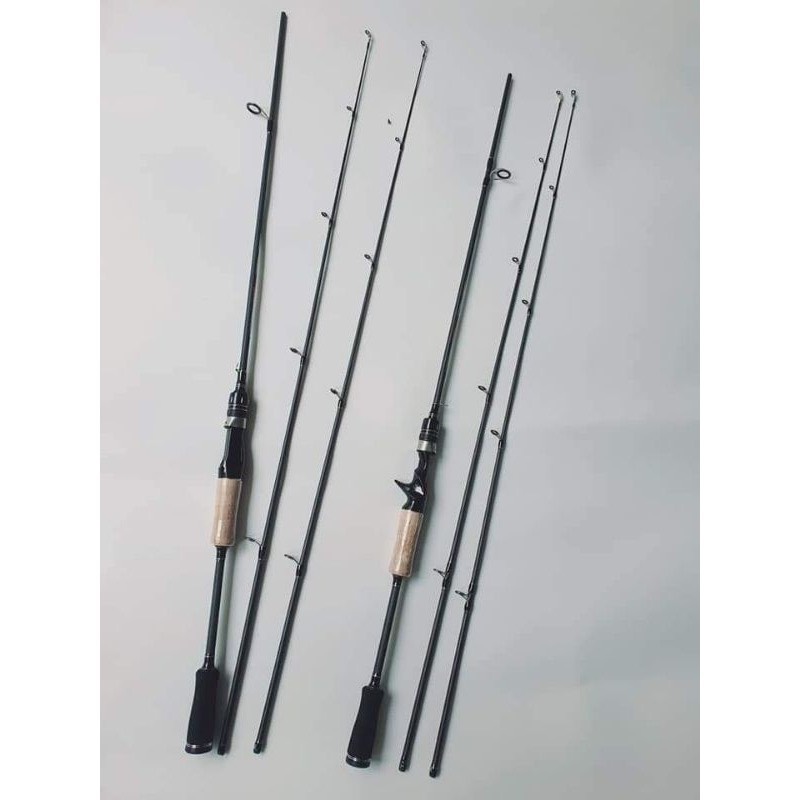 Cần Lure 2 Khúc, Cần Câu Koi Garp 2 Ngọn M - MH Siêu Nhẹ - Có Ngang Và Đứng
