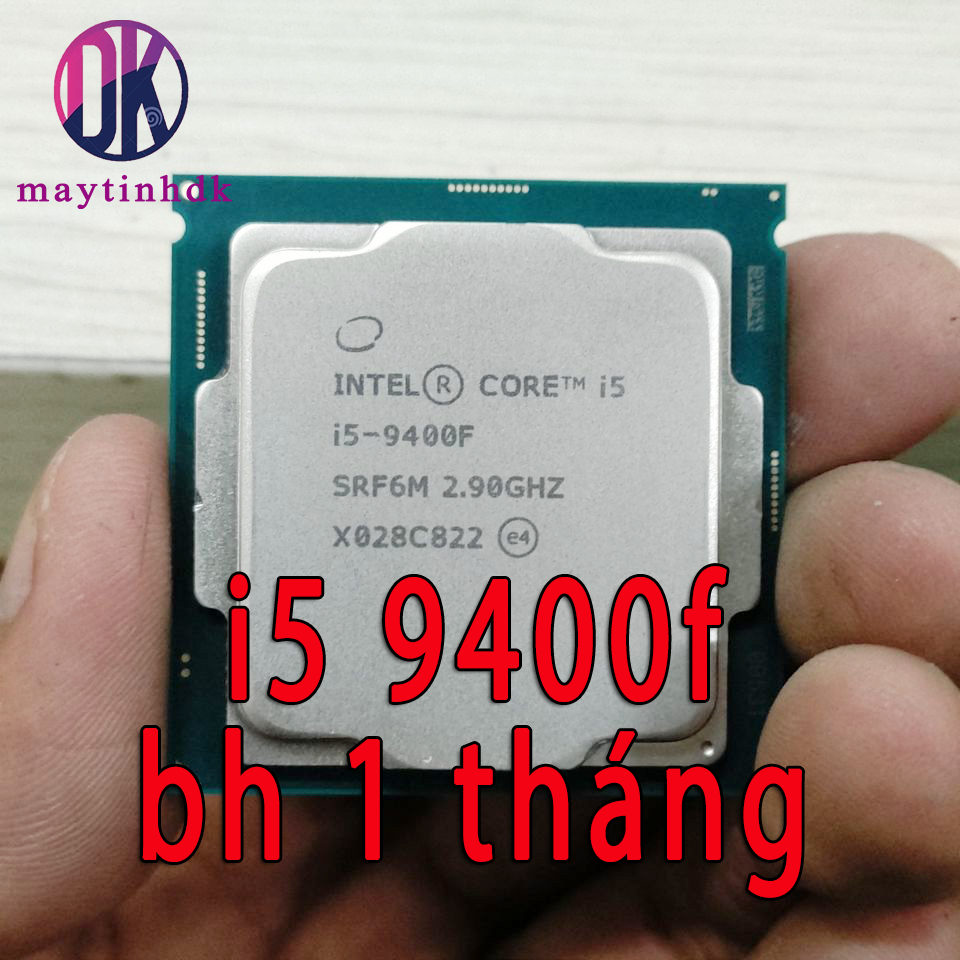 Bộ xử lý intel® core™ i5-9400f bộ nhớ đệm 9m, lên đến 4,10 ghz