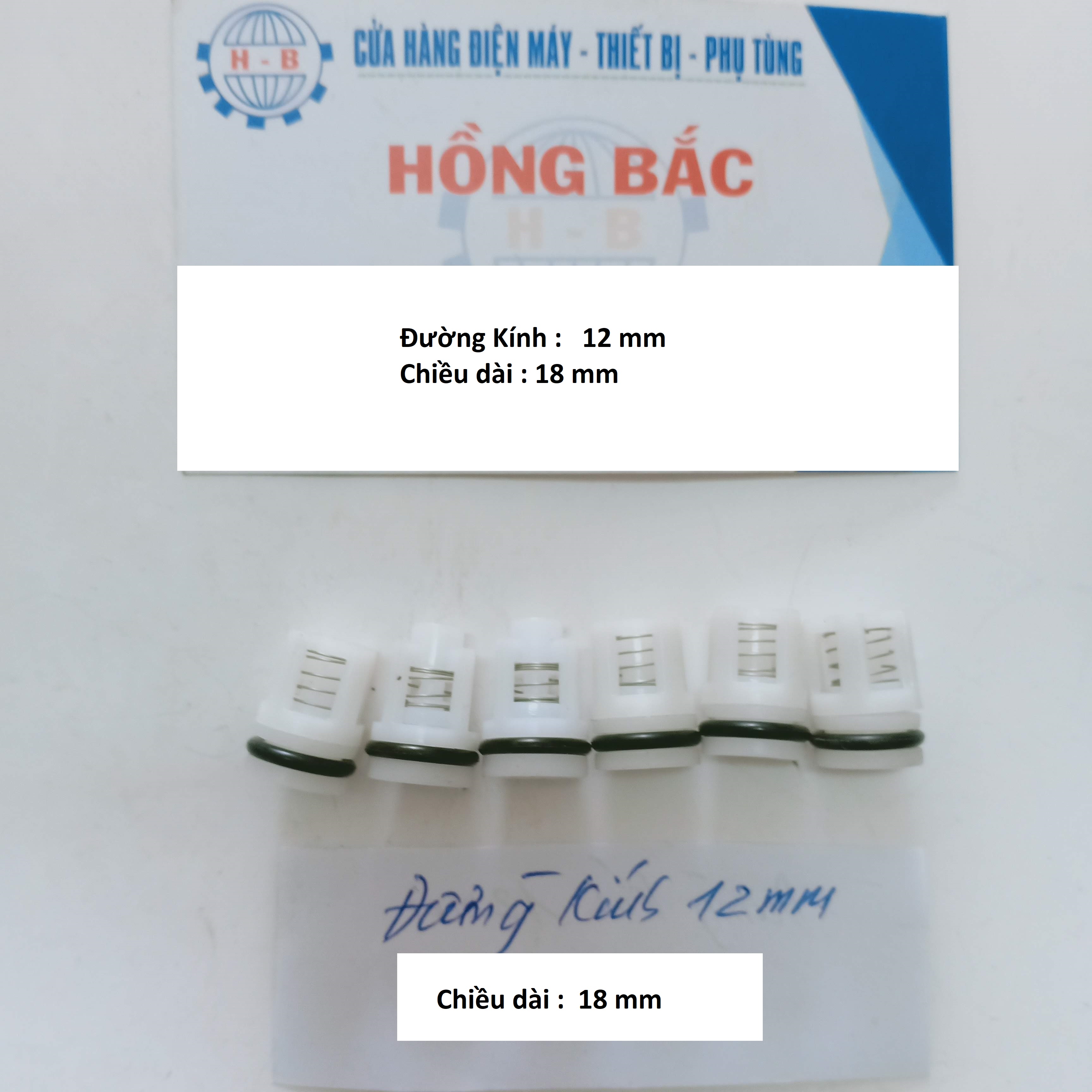 6 Van một chiều máy bơm rửa xe ô tô xe máy mini pit tông 12