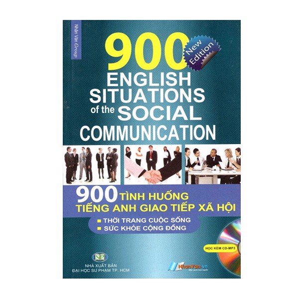 Sách - 900 tình huống tiếng anh giao tiếp xã hội - 8935072891398