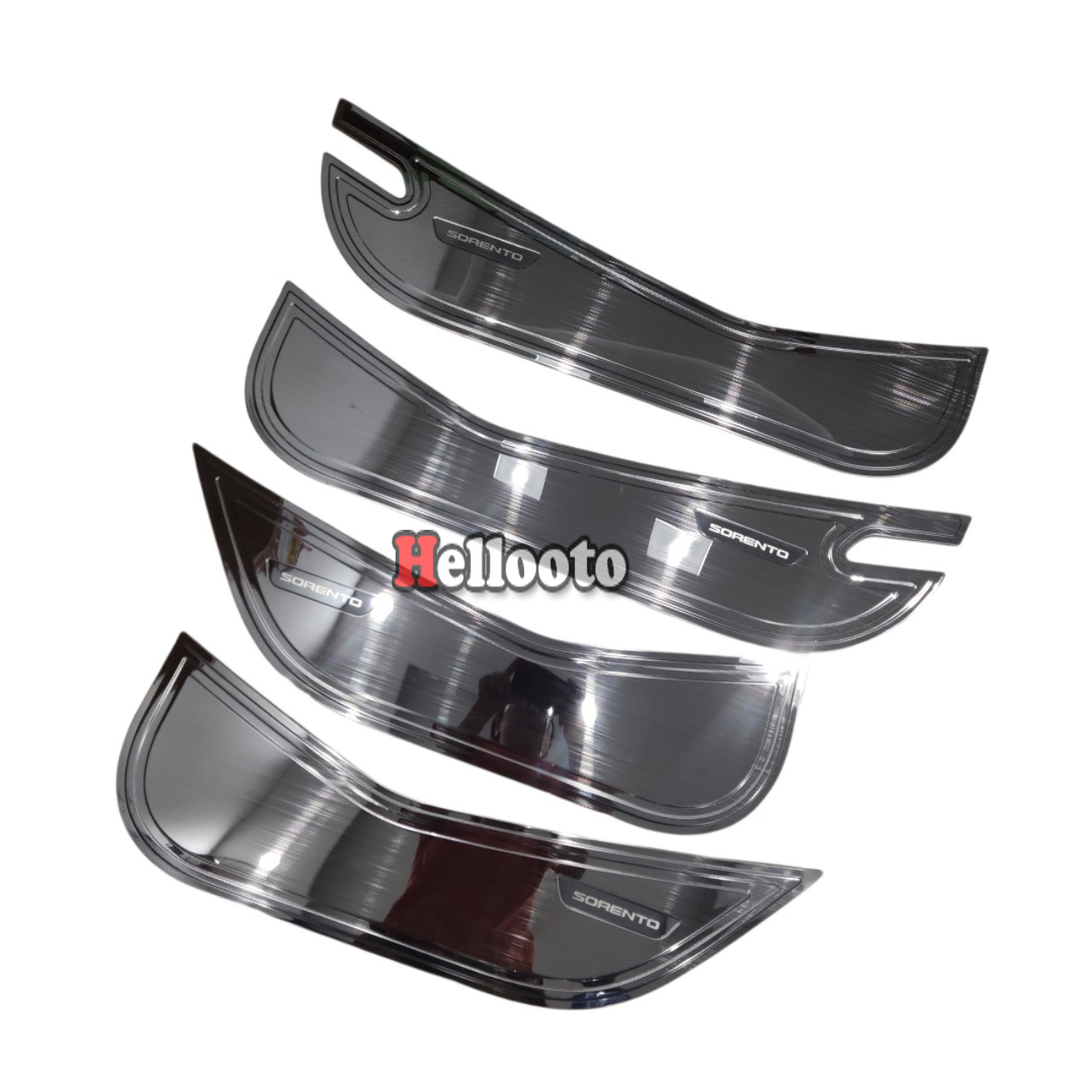 Ốp Tapli Cửa Cho Xe Kia Sorento 2021 2022 2023 Mẫu TITAN bộ 4 ốp Tặng Kèm Cuộn Keo 2 Mặt, Lắp Đặt Dễ Dàng Tại Nhà