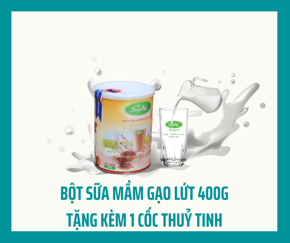 Bột Sữa mầm gạo lứt Soyna 300 GRAM_Sữa ăn sáng_Giúp giảm cân_tăng sức đề kháng_Bachhoaanhthu_Tăng cường sức đề kháng_Bổ sung dưỡng chất cho người ăn chay, ăn kiêng và tiểu đường, huyết áp tim mạch-Xả kho hàng khuyến mãi