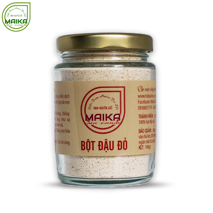 Bột Đậu Đỏ Nguyên Chất 100g MK Farm