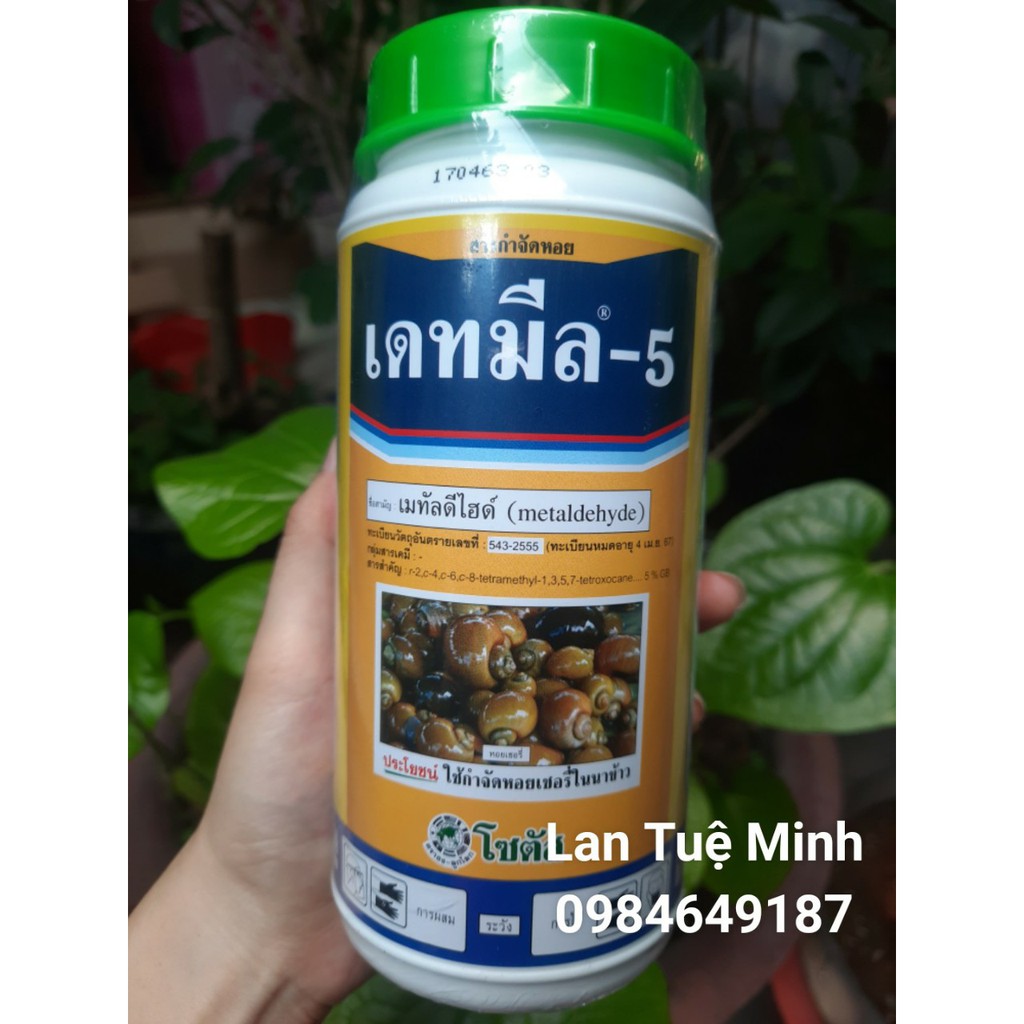 Bả mồi diệt ốc sên Thái Lan - Deadmeal - 5 lọ 250g, cam kết sản phẩm đúng mô tả, chất lượng đảm bảo