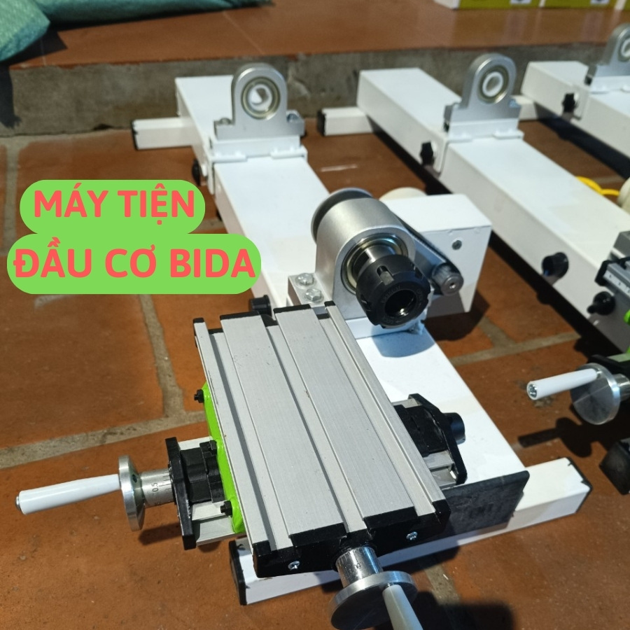 Máy tiện đầu cơ bida, máy thay tẩy bi-a,máy làm đầu cơ, đầu tẩy , phíp cơ,dụng cụ làm đầu cơ bida