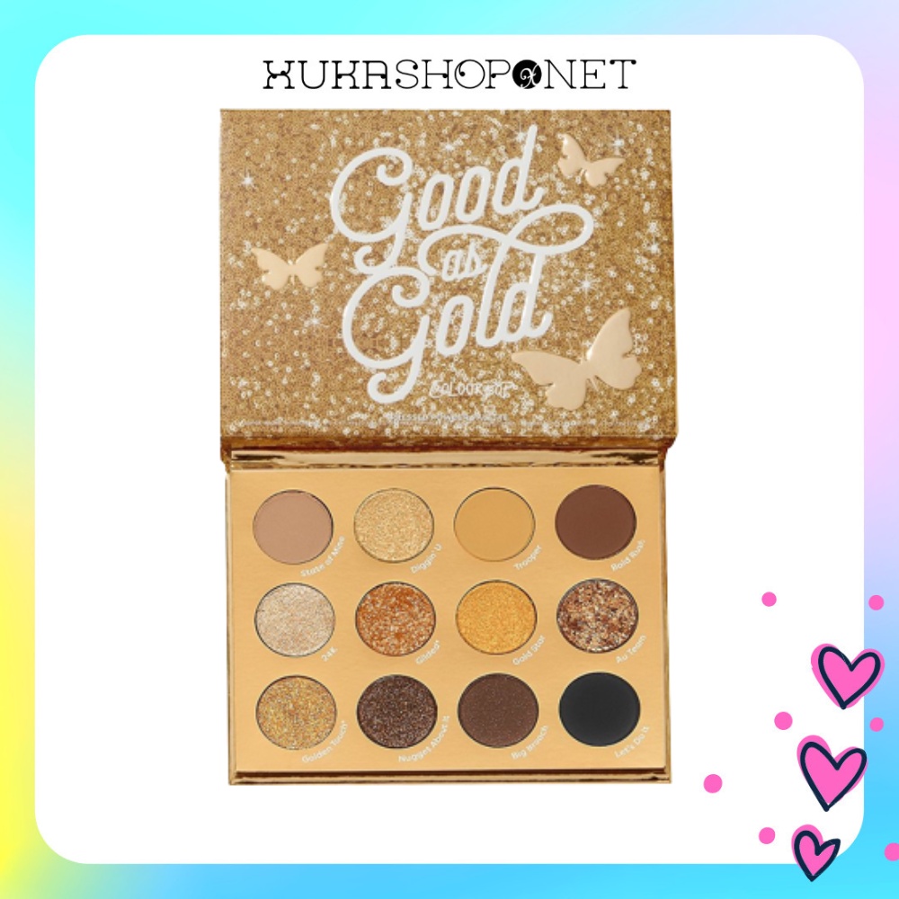 Bảng Phấn Mắt Colourpop Good As Gold