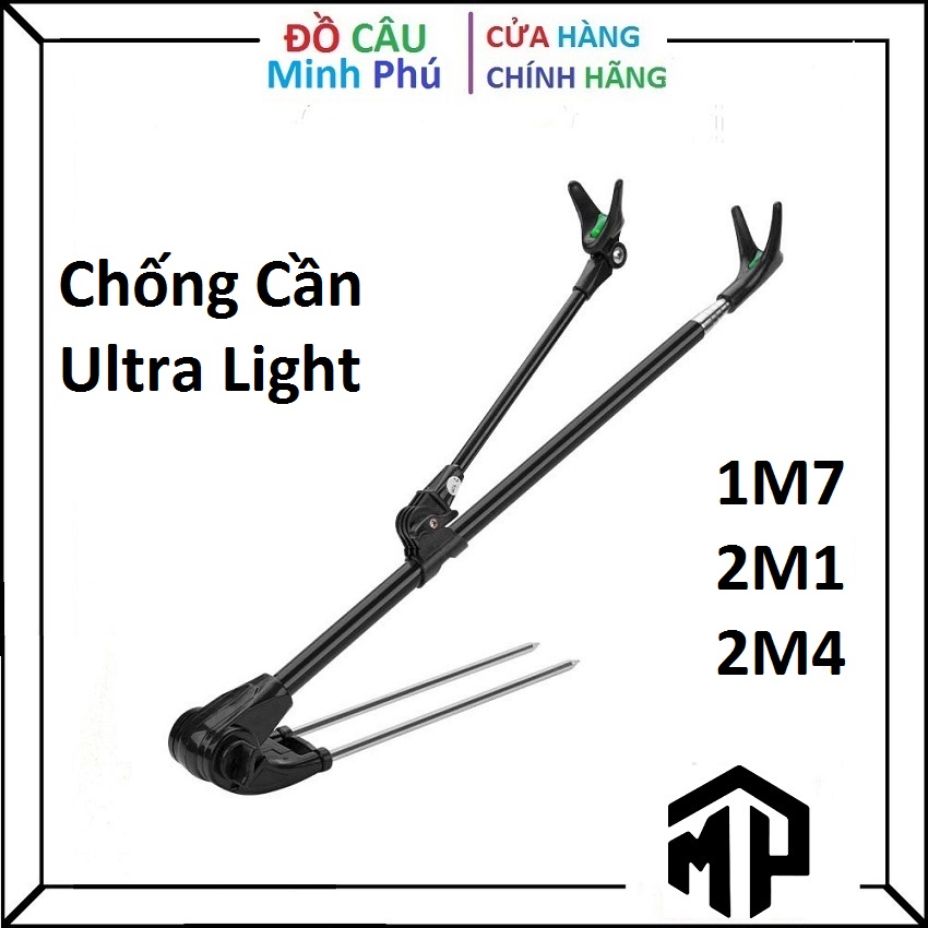 Chống cần Câu Đài , Chống Cần Câu Tay Ultra Light Cacbon Cao Cấp - Minh Phú