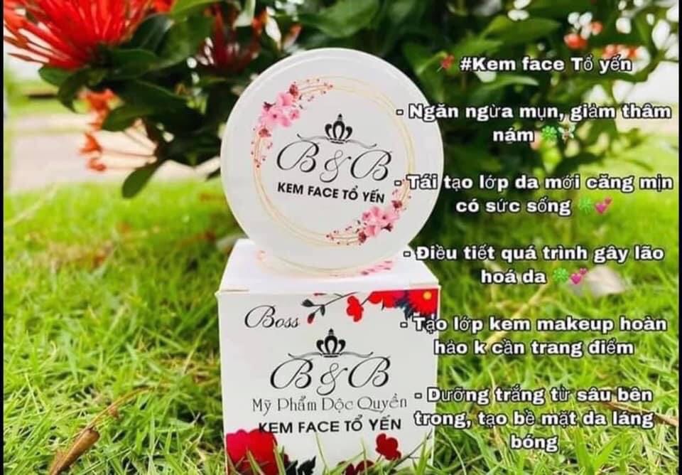 Kem face tổ yến B&B
