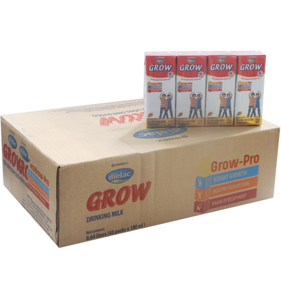 Thùng sữa bột pha sẵn Dielac Grow 180ml , sản phẩm tốt, chất lượng cao, cam kết như hình, độ bền cao, xin vui lòng inbox shop để được tư vấn thêm về thông tin