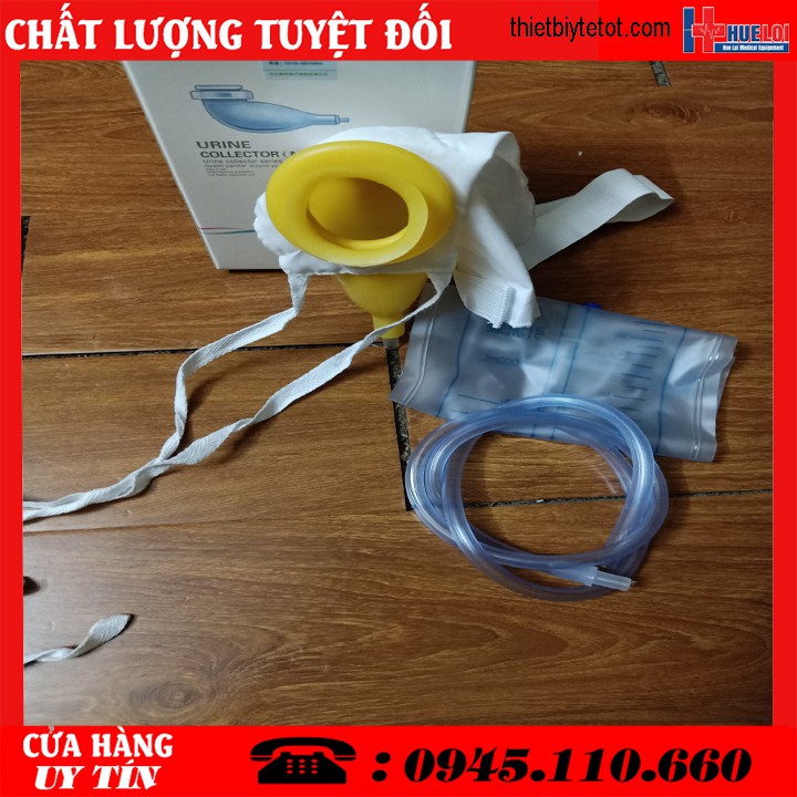 Dụng cụ hỗ trợ bệnh nhân nữ đi tiểu- chụp tiểu nữ cao cấp- capot chụp tiểu nữ