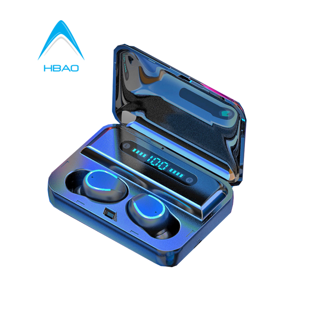 [HCM]Tai nghe bluetooth F9-5 tai nghe Không Dây Nhét Tai Màn Hình Hiển Thị Kỹ Thuật Số Âm Thanh Nổi