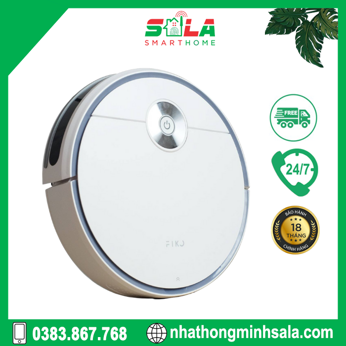 💥 sale sập sàn hôm nay 💥 fiko f1 - robot hút bụi - robot lau nhà - hàng chính hãng 💯 bảo hành 12 tháng