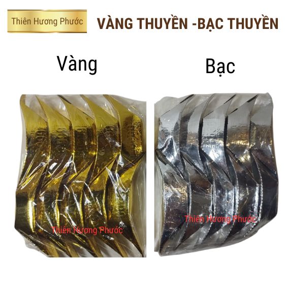 5 gói Vàng thuyền bạc thuyền vàng mã 10 thỏi