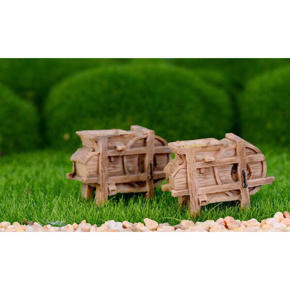 Mô hình Máy Xay Thóc trang trí tiểu cảnh, thủy sinh, terrarium, chậu cây cảnh, sen đá, bánh kem, xương rồng