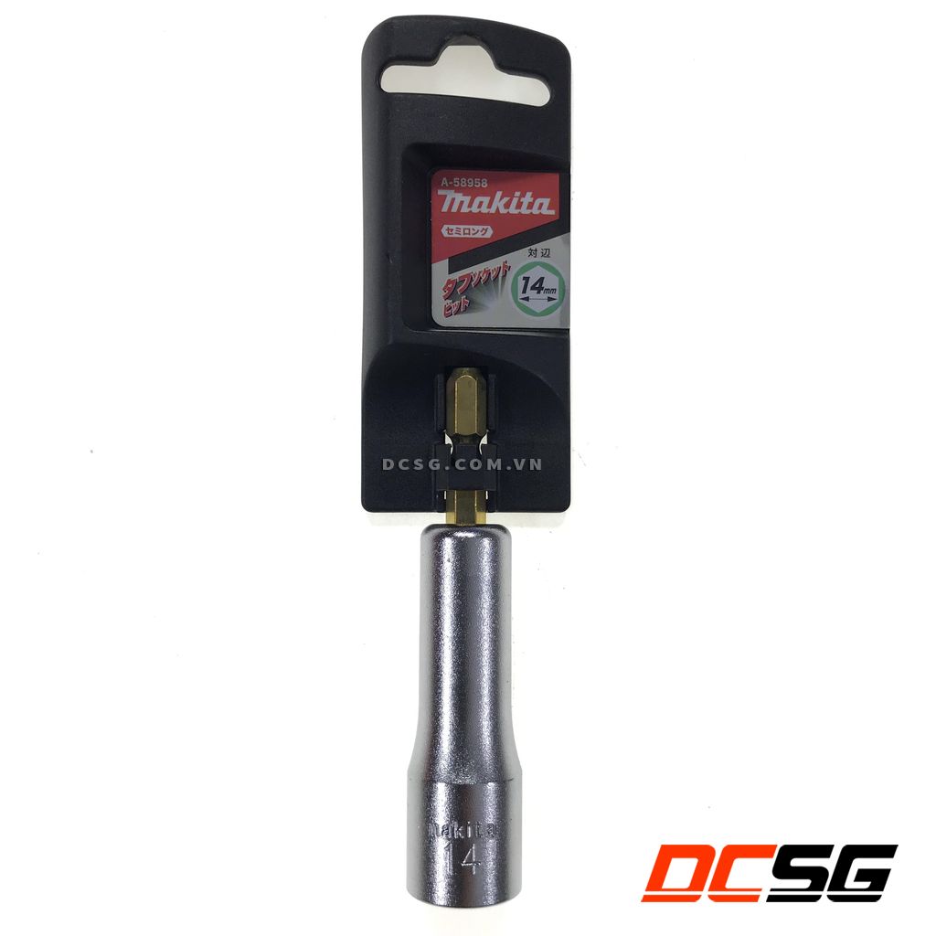 Đầu tuýp vặn ốc 14mm cho máy bắt vít makita a-58958
