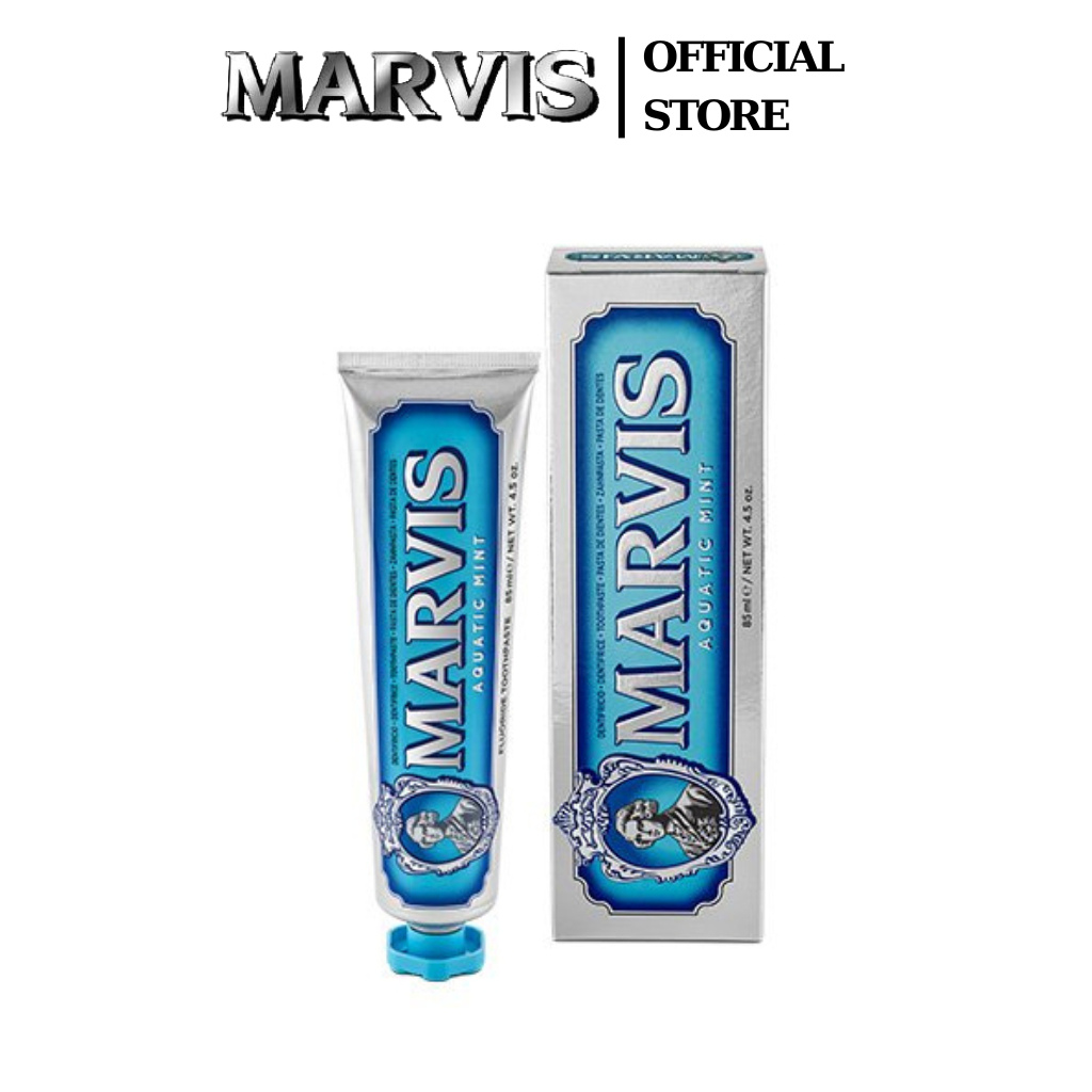 Kem đánh răng marvis aquatic mint 85ml