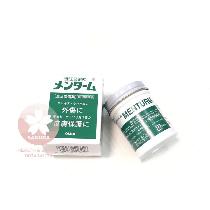 Dầu cù là menturm omi nội địa nhật 85g